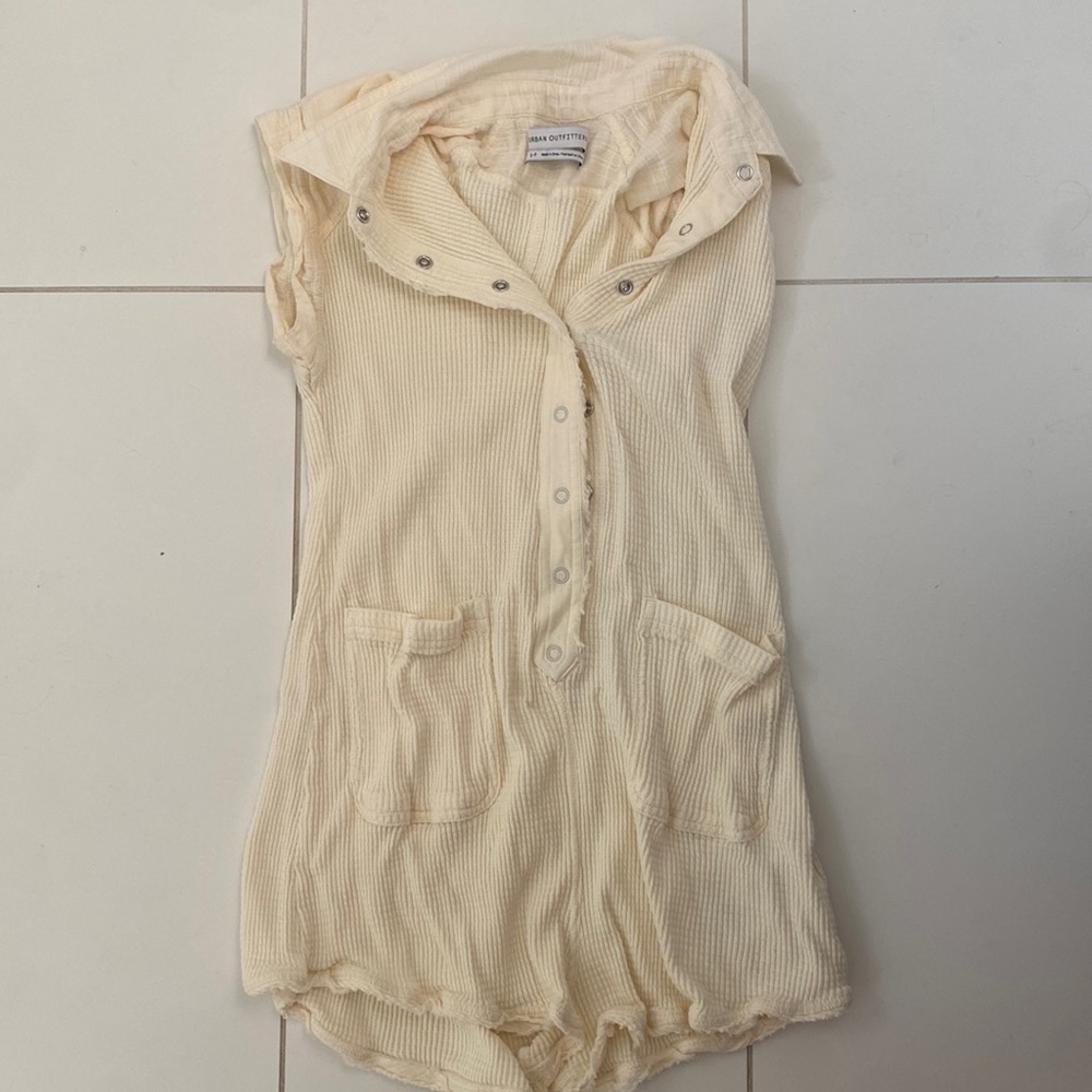 Urban outfitters beach cover up romper